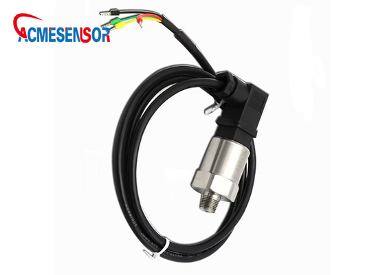 G1/4 জলের চাপ ট্রান্সমিটার 12~36VDC 0.25%FS 60MPa 1Cr18Ni9Ti স্টেইনলেস স্টিল